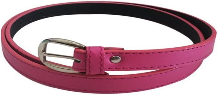 Glamio Girl's PU Leather Belt (Pink)(GLA/WOMENBELTS/PINK)