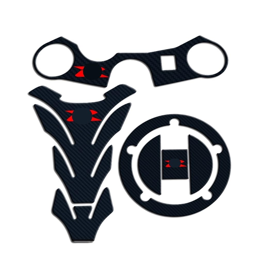 Autocollant de bouchon réservoir carbone moto GSXR 600 750 1000 K3 K5 K7