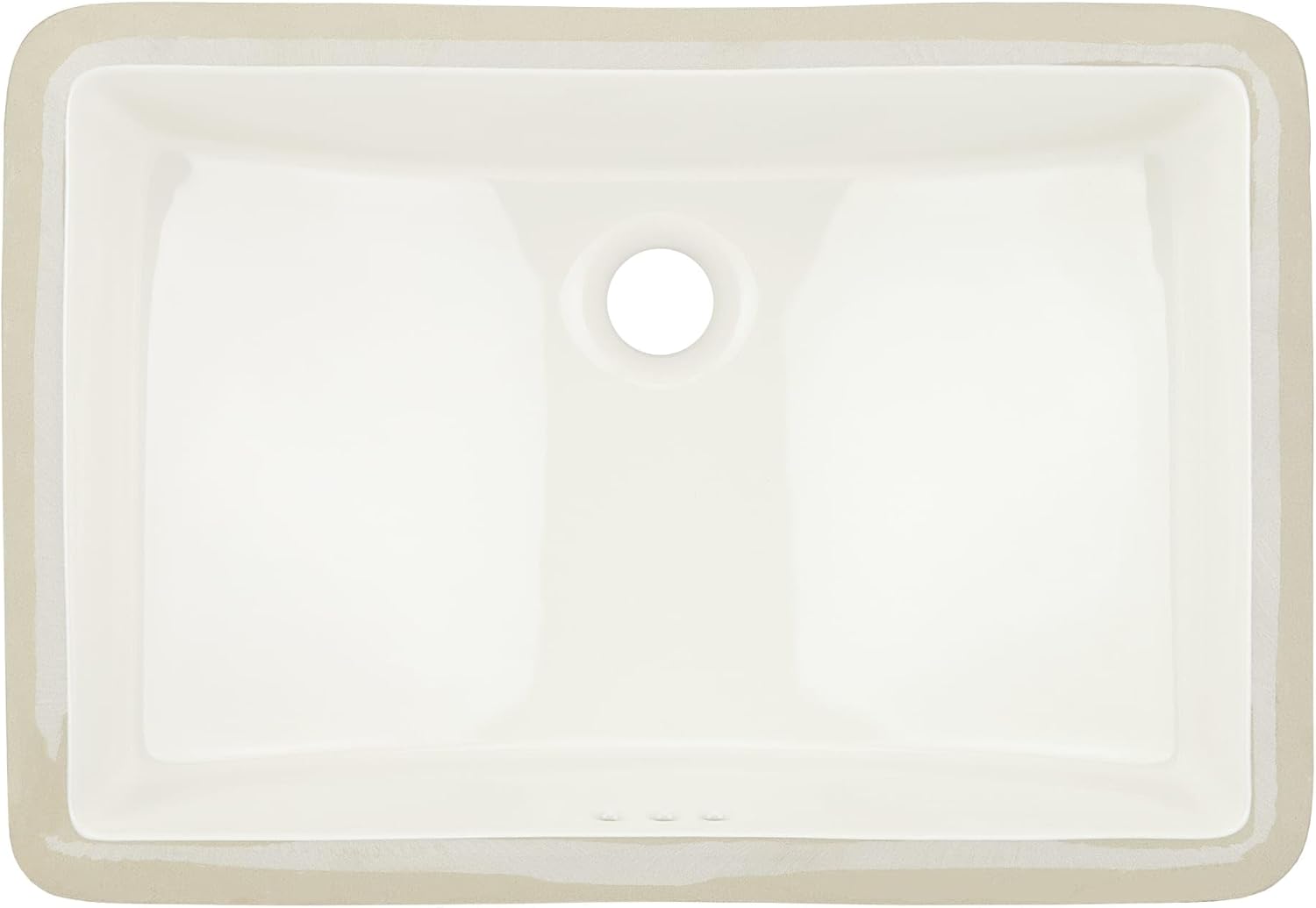 Signature Hardware 18" Myers Rectangular Porcelain Undermount Sink