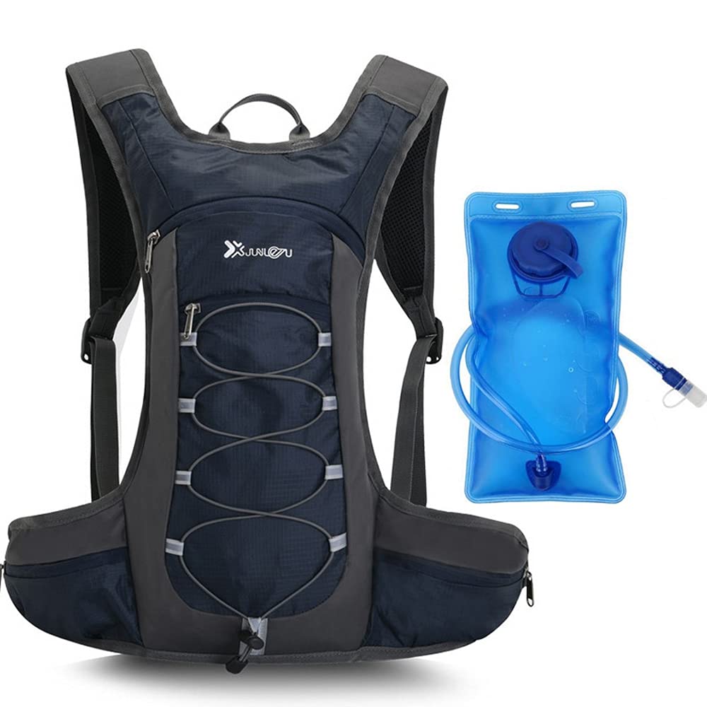 CLAPE Outdoor Fahrradrucksack mit Trinkblase 2L Wasserdicht