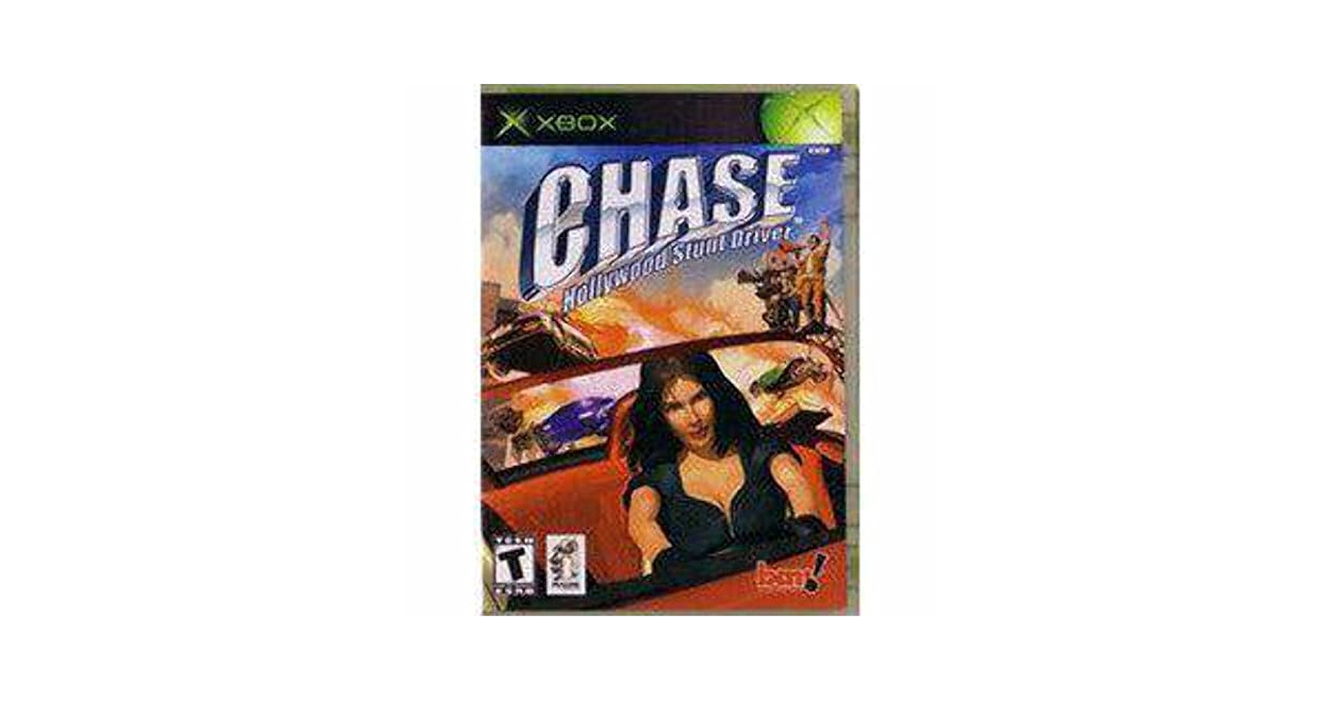 Xbox - xbox★CHASE Hollywood Stunt D 海外版 Xbox Chase Hollywood Stunt Driver Video Game Complete/ works