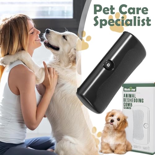 Hundebürste Bürste mit Komfortgriff, Hunde Bürste Hund Kurzhaar und Langhaar Pet Care Brush, Pet Hair Removal Brush, Unterfellbürste für Hunde Katzen und Andere