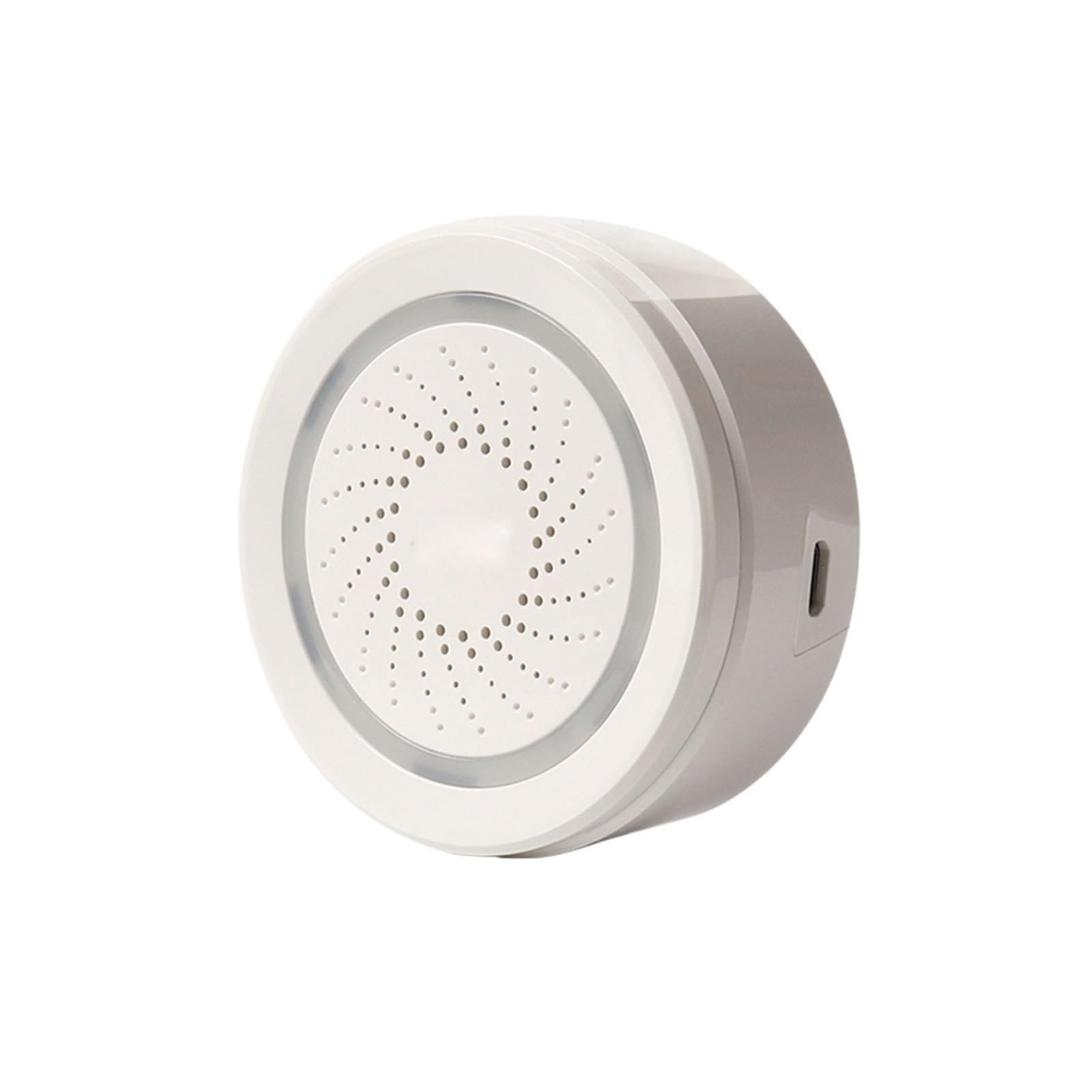 CUDTAPI 100DB Siren Alarm Detector Wireless Sound Light Alert Door Sensor Linkage Scenario Set(Siren)