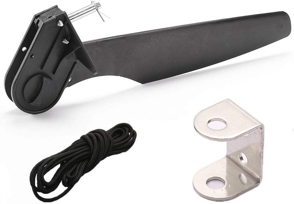 HOMSPORT Nylon Glass Fiber Watercraft Canoe Kayak Boat Tail Kayak Rudder with Steering System
