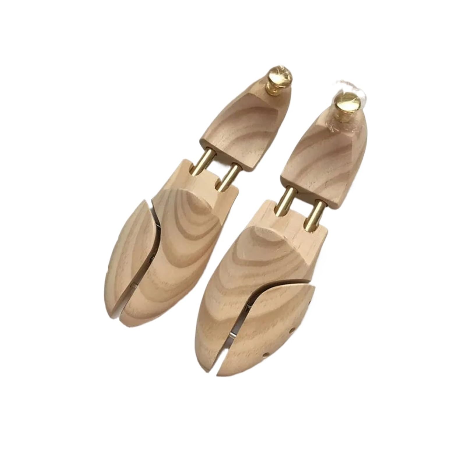 Hormas Para Zapatos Árbol de zapatos ajustable for hombre, moldeador de zapatos ajustable de madera con resorte de madera maciza de doble tubo
