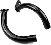 Vista 3 de Bolsas de Sillín Juego de Soportes Eliminador de Guardabarros Compatible con Harley Davidson Touring Electra Glide FLHT 1997-2008 (Negro)