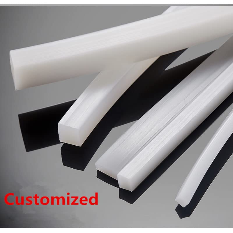 1Meter/pc Silicone Rubber Strip Anti Oil High Temperature Seal Gasket Rubber Square Weatherstrip Size Range 4mm-30mm(5x50mm)