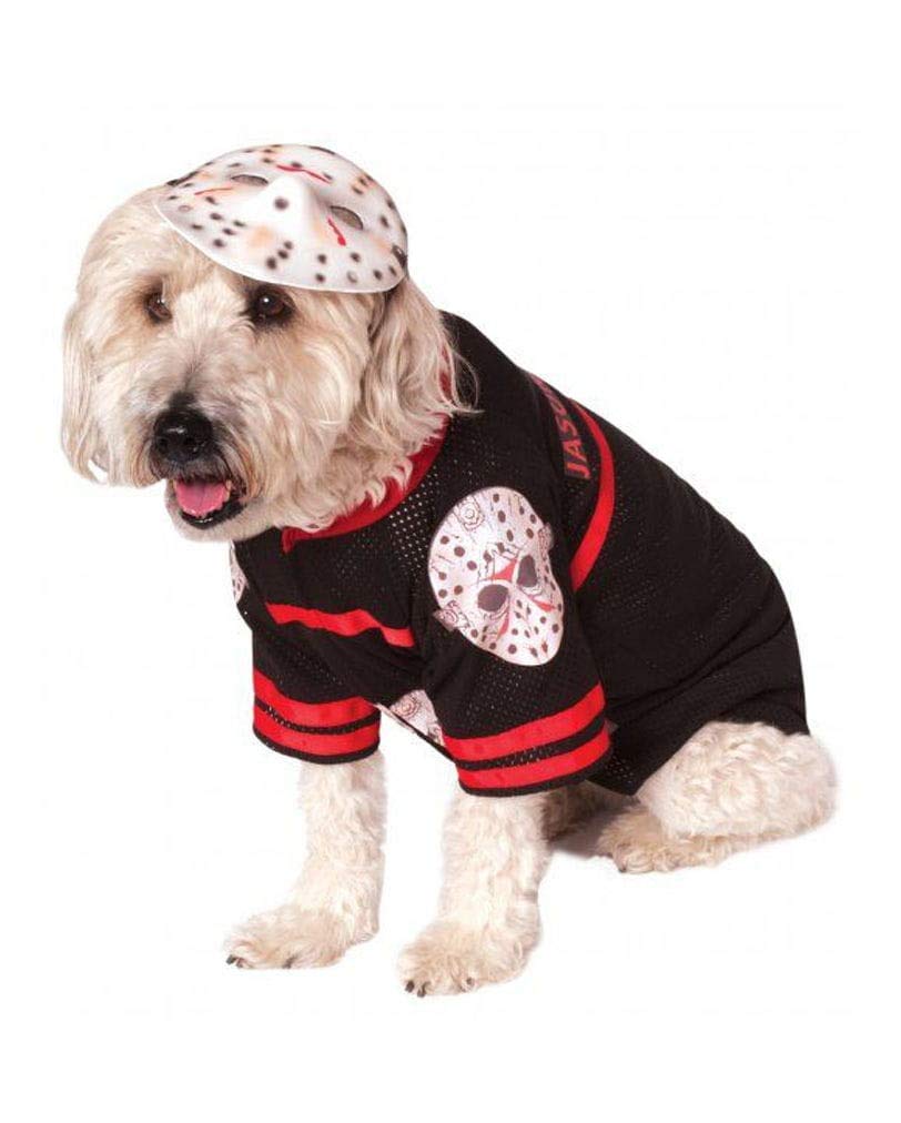 Horror-Shop Jason Voorhees Dog Costume S