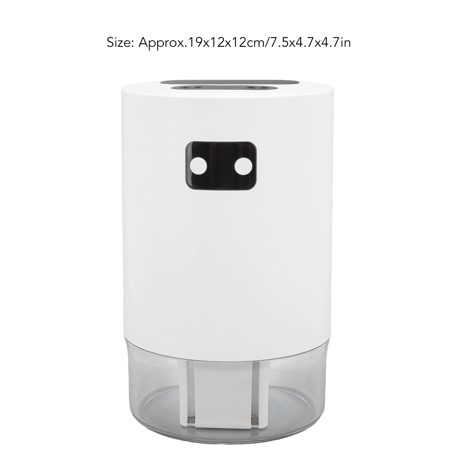 Umidificatore a Ventola per Aria Condizionata 2 in 1, Raffrescatore D'aria con Vaso D'acqua da 1000 Ml, Ventola di Sollevamento con Ricarica USB, Umidificatore a Doppio Getto con Telecomando, 3 Modali