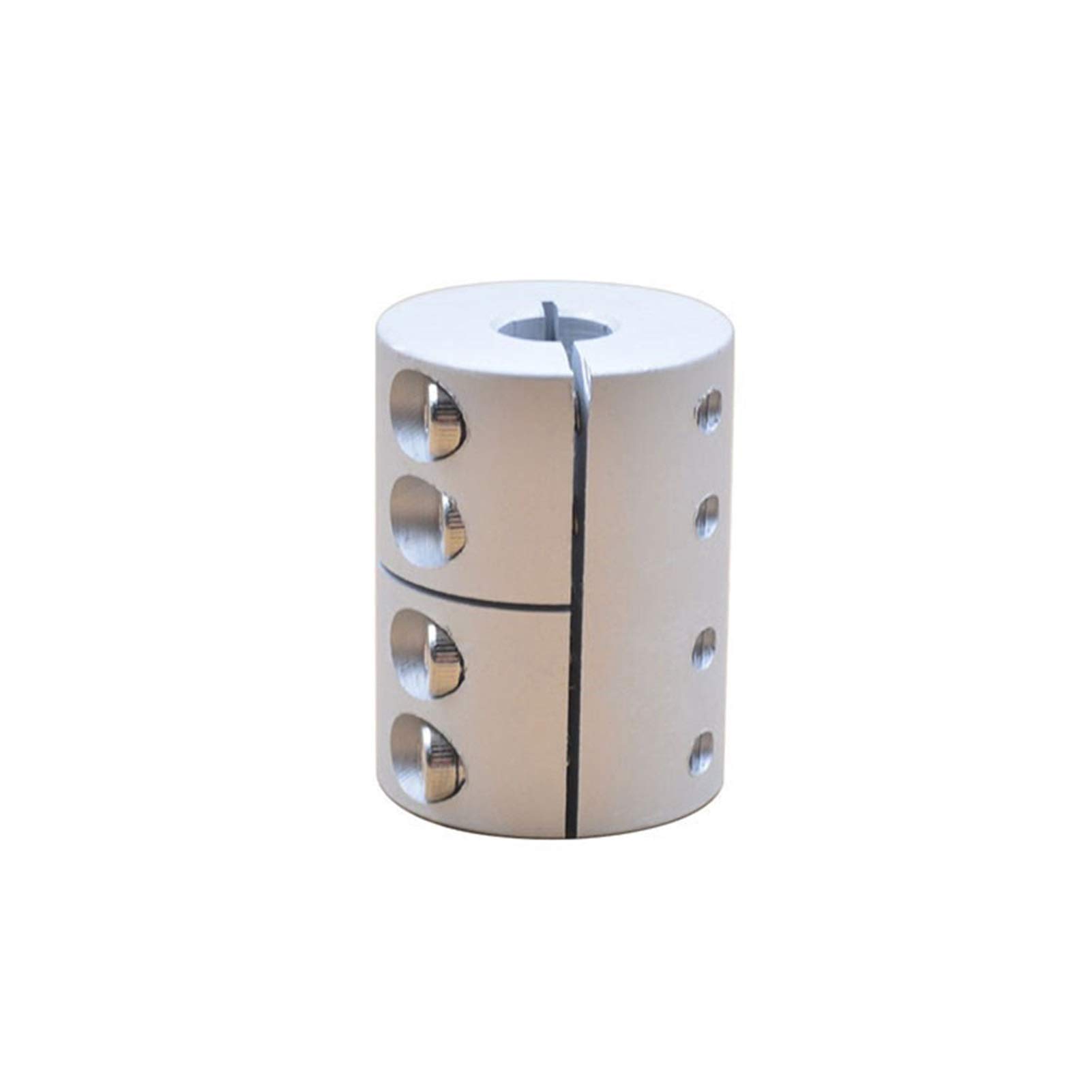 1pc Diameter 30mm Length 40mm Clamping Rigid Coupling Aluminum for Engraving Machine Shaft Coupler Motor Connector (Size : 6.35mm to 12.7mm)