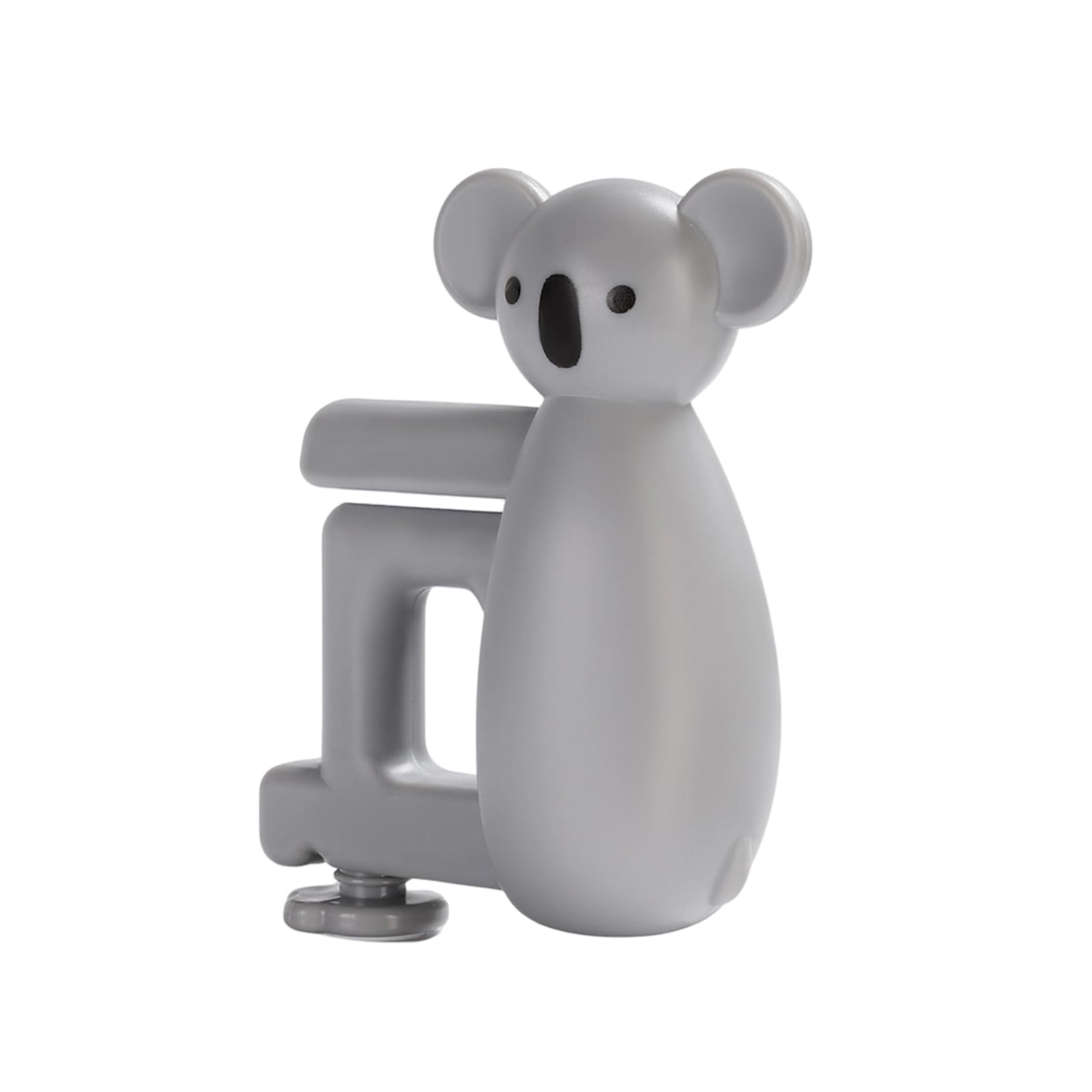 Henygen Gray Multipurpose Koala Themed Wall Hook For Hanging Bags Accessories And More Sturdy Construction Portable Size Bag Hanger