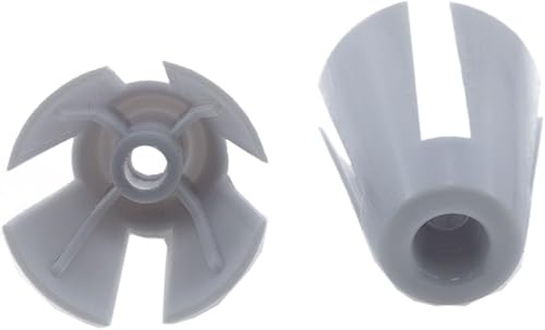 Miniatura 3 de Soporte para hilo para máquina de coser, 12 piezas de base de alambre de plástico para Janome 644D/744D, soportes cónicos de carrete para