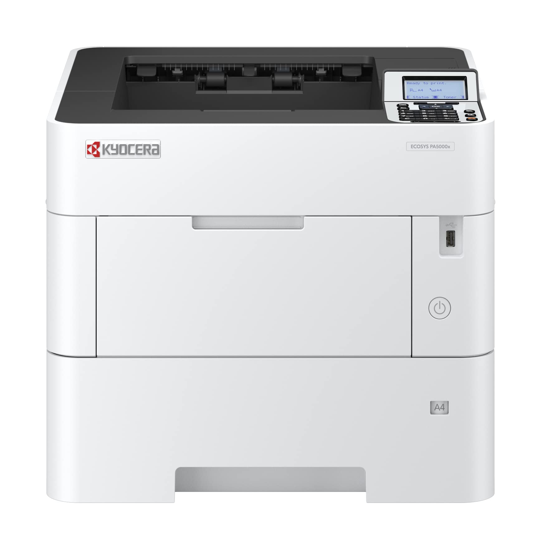 Kyocera Ecosys Pa5000x - Drucker - S/w - Duplex - Laser - A4/legal - 1200 X 1200 Dpi - Bis Zu 50 Seiten/min. - Kapazit?t: 600 Bl?tter - Usb 2.0, Giga