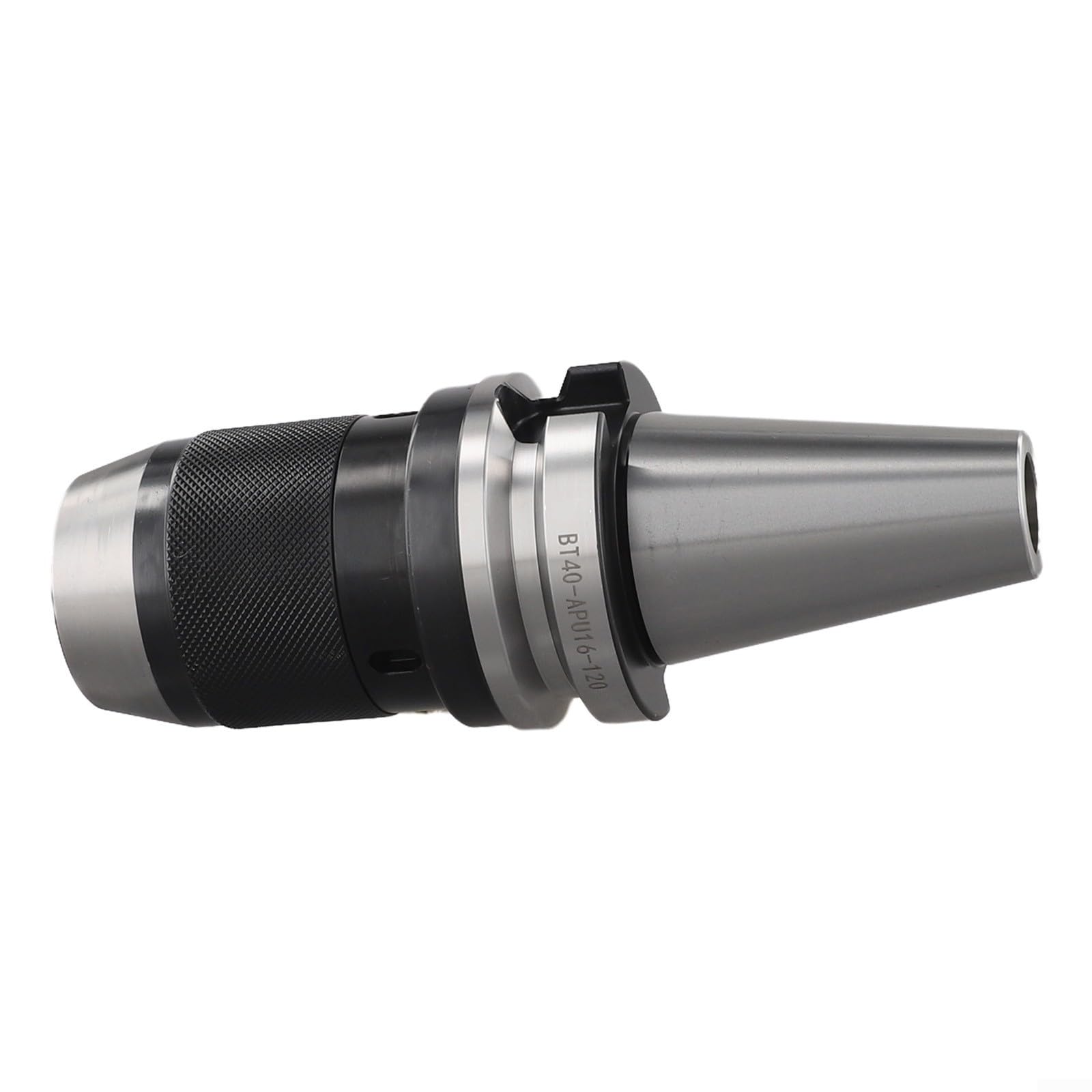 Mandrino autoserrante integrato BT30 BT40 BT50 APU08 APU13 APU16 per tornio CNC con design a 3 ganasce, temprato ad alta precisione (BT40-APU16)