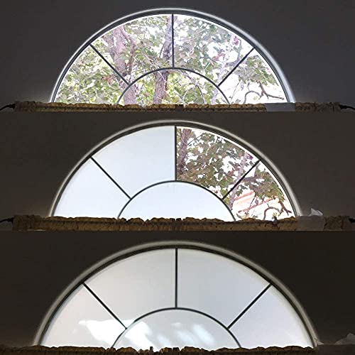 Image of SUNBIRD Window Film Privacy Colorful Window Sticker, Decorative Window Vinyl, Adhesive Home UV Blocking, Heat Insulation Static Cling for Bathroom Office (24 X 120 INCHES, Pure Frosted)