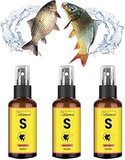 Bait Scent Fish Attractants for Baits, 2023 New Fishing Attractants, Fish Additive Spray, High Concentration Fish Bait Attractant Enhancer 60mL (A_ 3 pcs)