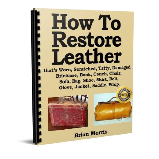 How to restore repair leather briefcase, book, couch, jacket