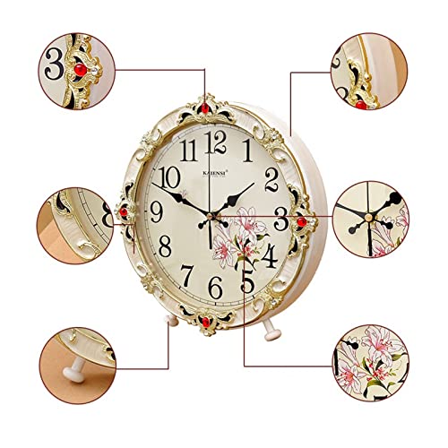 Reloj de mesa para sala de estar que elimina el tictac molesto en casa 8