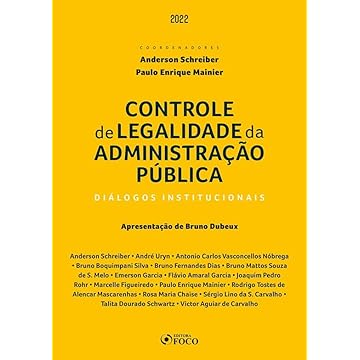 Capa do livro Controle de Legalidade da Administração Pública: Diálogos Institucionais - 1ª Ed - 2022