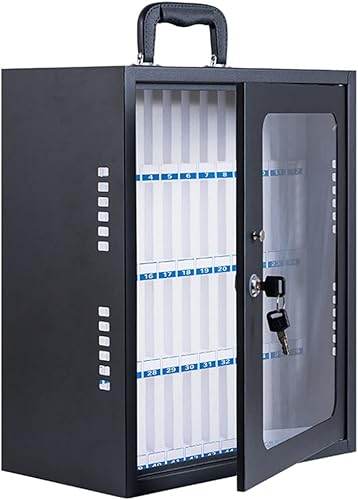 Miniatura 9 de Gabinete de almacenamiento para teléfono celular, caja de seguridad de metal duradera para teléfono móvil, gabinete de almacenamiento para teléfono