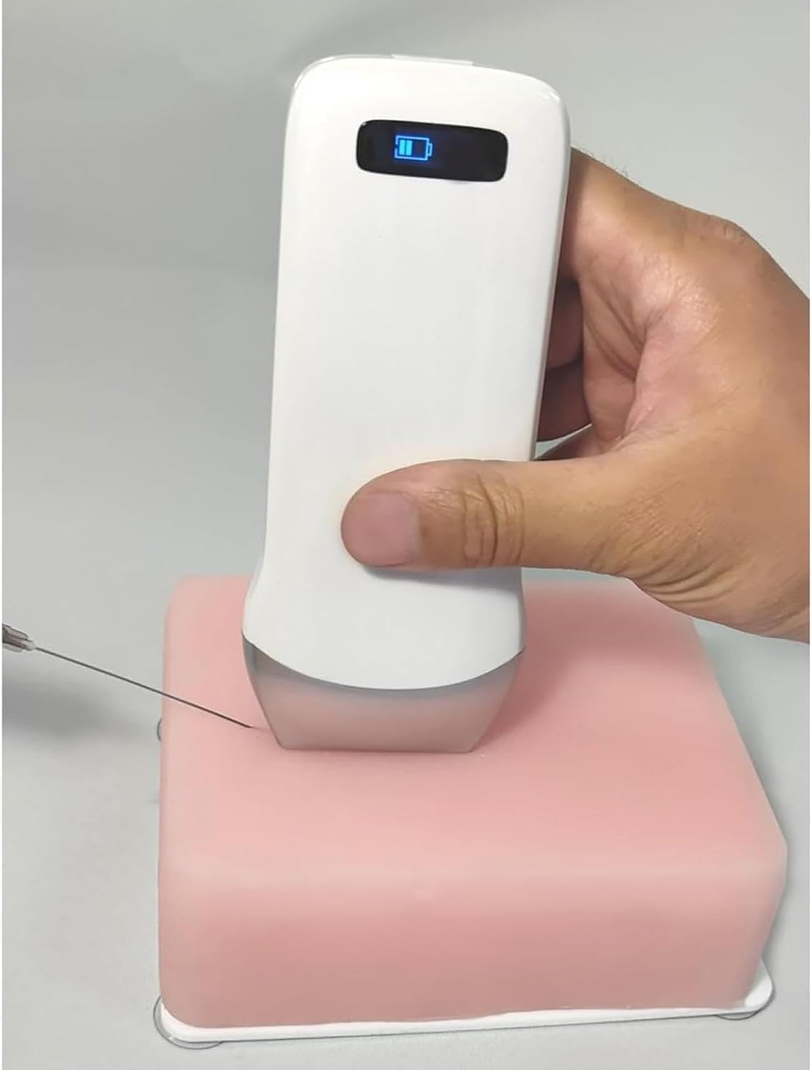 Modèle de formation à la ponction par échographie B, 9 tumeurs simulées de tailles variées à l'intérieur, formation en soins infirmiers pour l'enseignement, biopsie à l'aiguille guidée par échograph