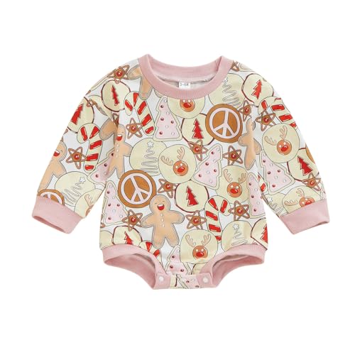 Image of FOCUSNORM Easter Newborn Baby Girl Clothes Fuzzy Bunny Embroidery Romper Sweatshirt Bubble Jumpsuit Toddler Baby Girl Outfit