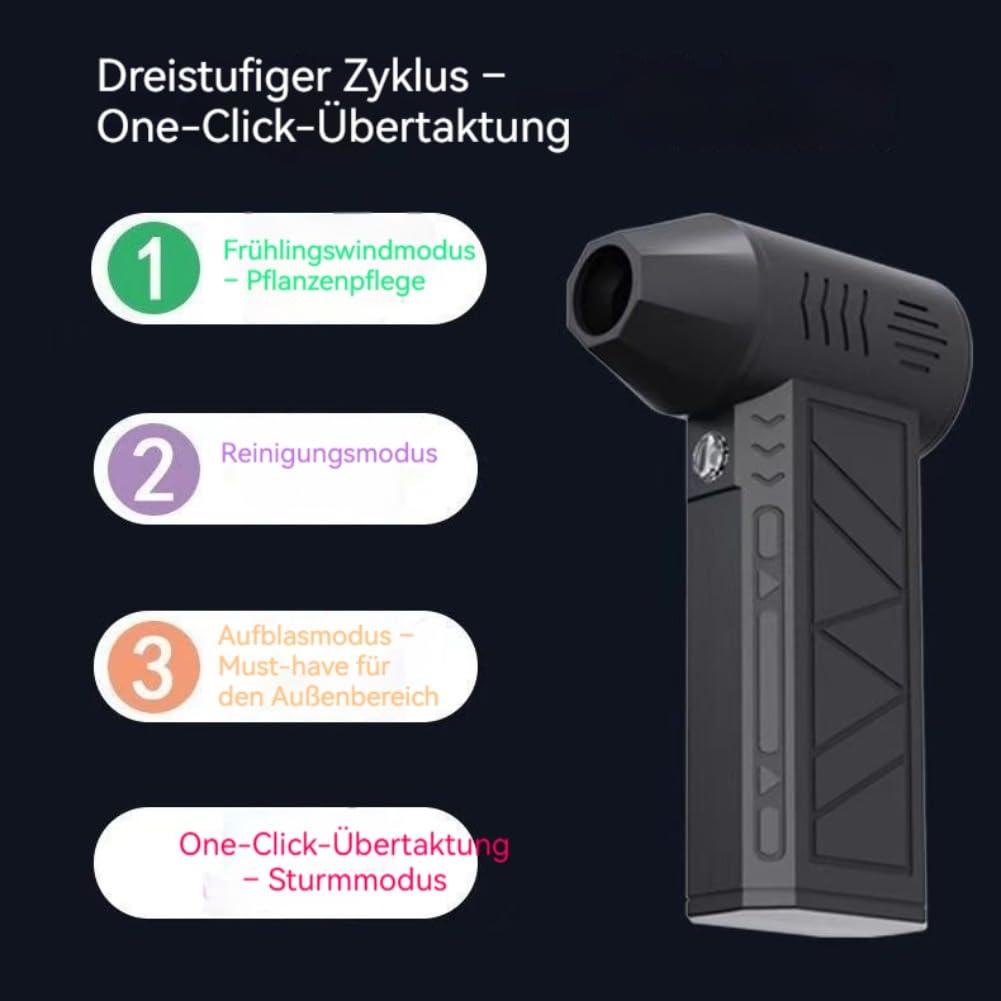 Souffleuse à neige thermique 5000 W, déneigeuse portable avec LED, décongélation, séchage, nettoyage