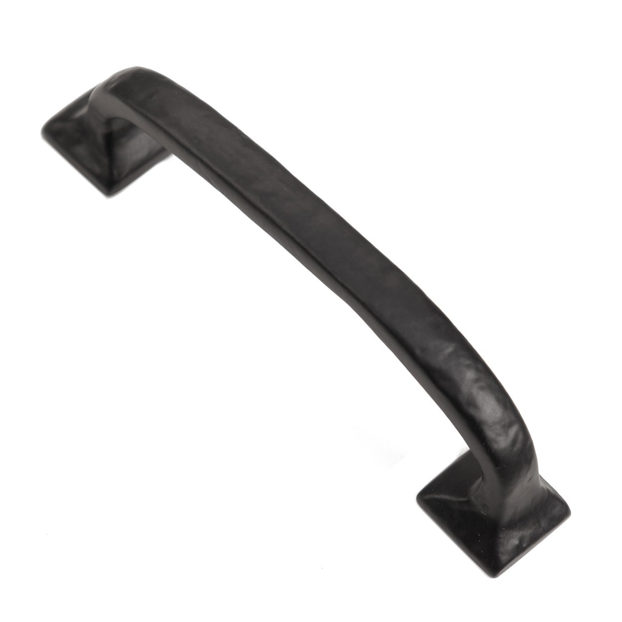 Iron Valley (41/8" C2C) Modern Texture Handle Pull (10 Pack) Solid Cast Iron