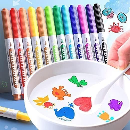 KGBAD Magic Water Painting Pen Set, Whiteboard Magical Water Painting