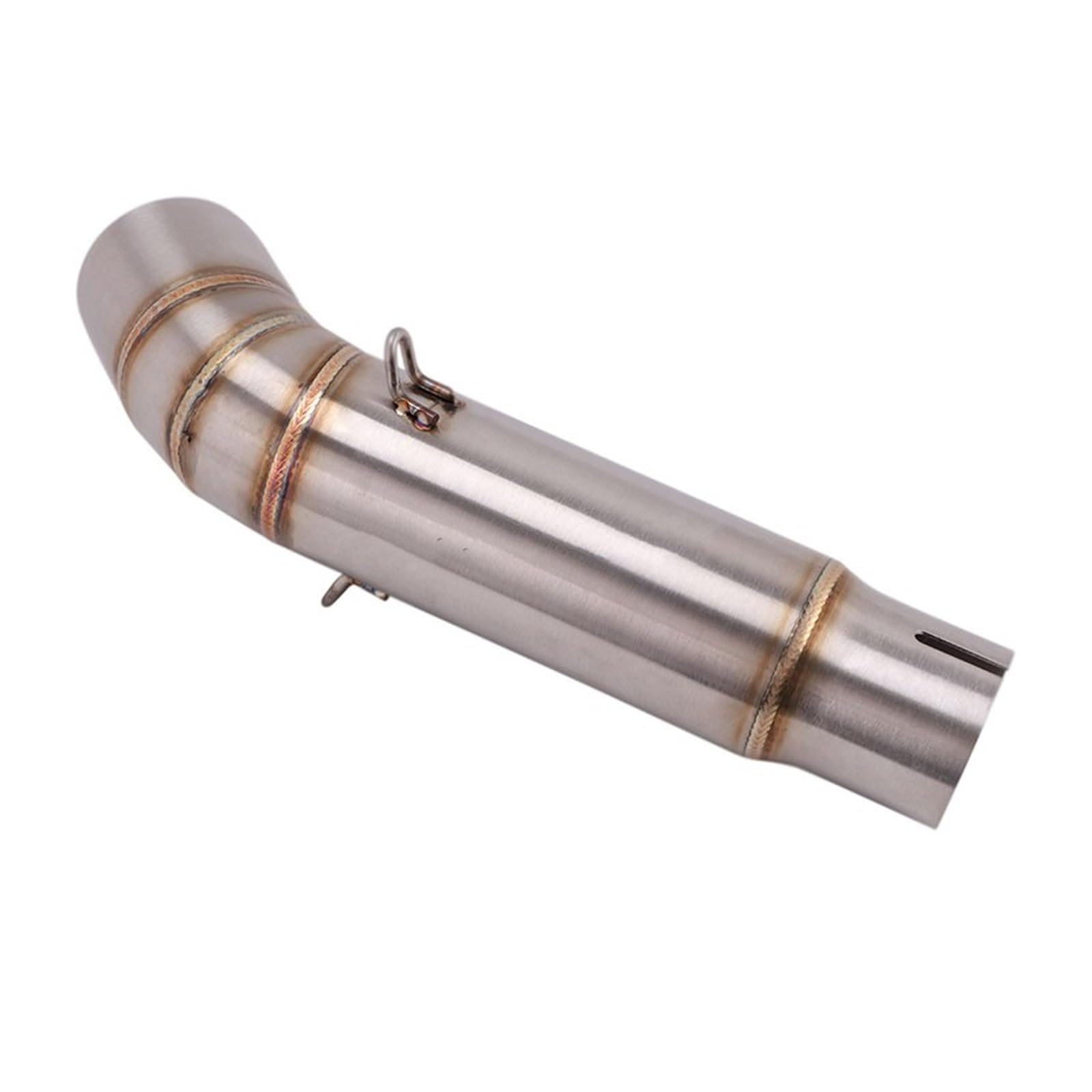 FUNFOB Silenciador Tubo Enlace Tubo Medio Deslizante para CB600 para CB600F para Variación para Hornet 600 Tubo Escape Motocicleta Modificado Silenciador Escape Moto Silenciador De Escape