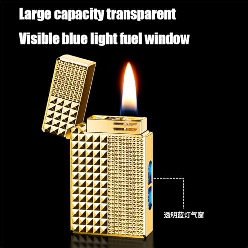 Briquet à kérosène de collection avec activation vocale et finitions de luxe - 6