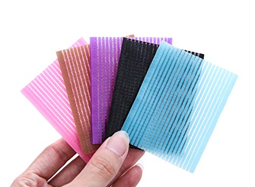 TOPWEL 10PCS Colorful Hair Fixed Fringe Hair Makeup Tool