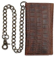 Crocodile style brown