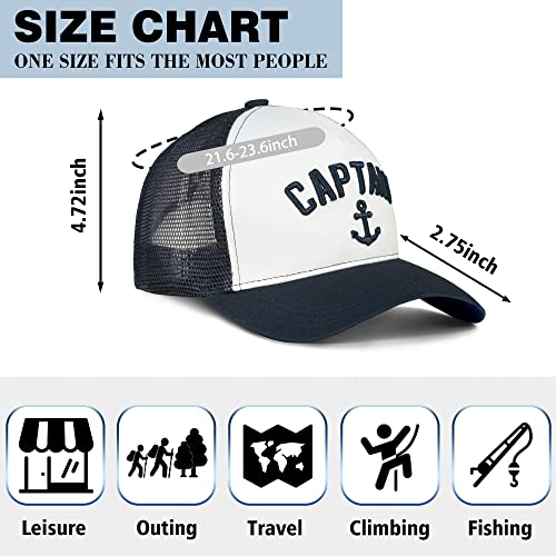 Image of Outdoor Hat Captain Hats Hunting Hat Biggfoot Hat Mountain Baseball Cap Sailing Trucker Hat for Men Women