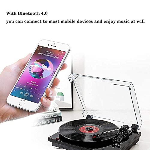 Tourne-Disque Bluetooth pour Vinyle avec Haut-parleurs stéréo, Platine Vinyle pour Conversion Vinyle vers USB, Prend en… - Les Beatles, Paul McCartney, John Lennon, RIngo Starr, George Harrison Tourne-Disque Bluetooth pour Vinyle avec Haut-parleurs stéréo, Platine Vinyle pour Conversion Vinyle vers USB, Prend en… – Image 8
