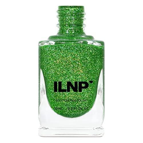 Image of ILNP Someday - Juicy Lime Green Holographic Sheer Jelly Nail Polish