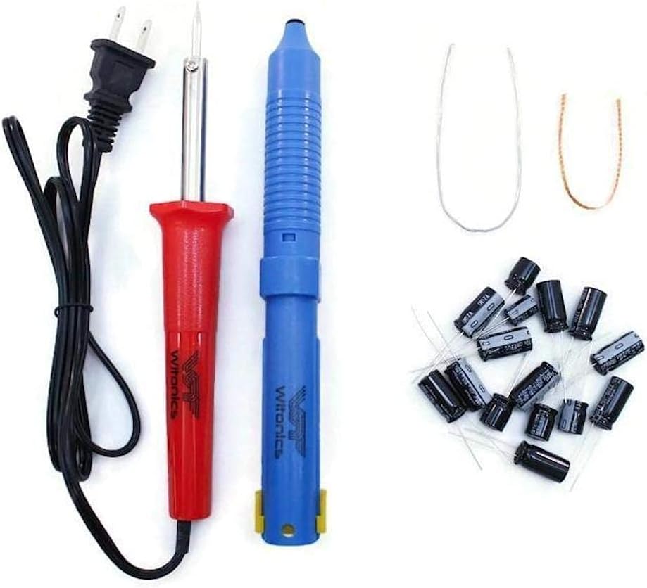 Witonics Capacitor Replacement Kit for Westinghouse LCM-22w3 with Soldering Tools v2