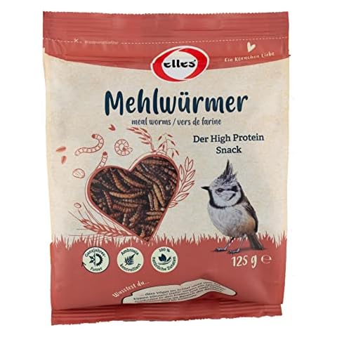 Elles Mehlwürmer, Vogelfutter für Wildvögel Cover