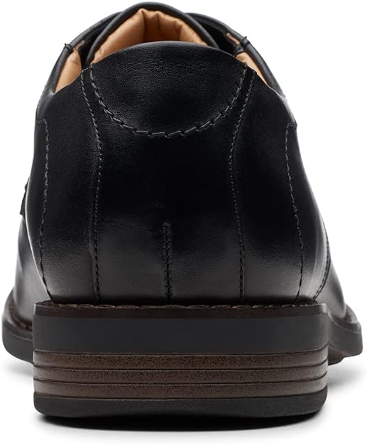 Clarks Becken Lace, Zapatos de Cordones Brogue Hombre, Black