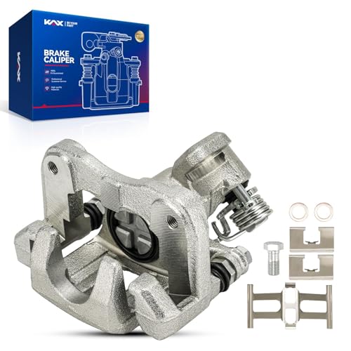 Image of KAX Disc Brake Caliper Assembly Fit for Honda Civic 2006-2015, Acura ILX 2013-2018, 19P3298 Brake Caliper, Rear Right Passenger Side