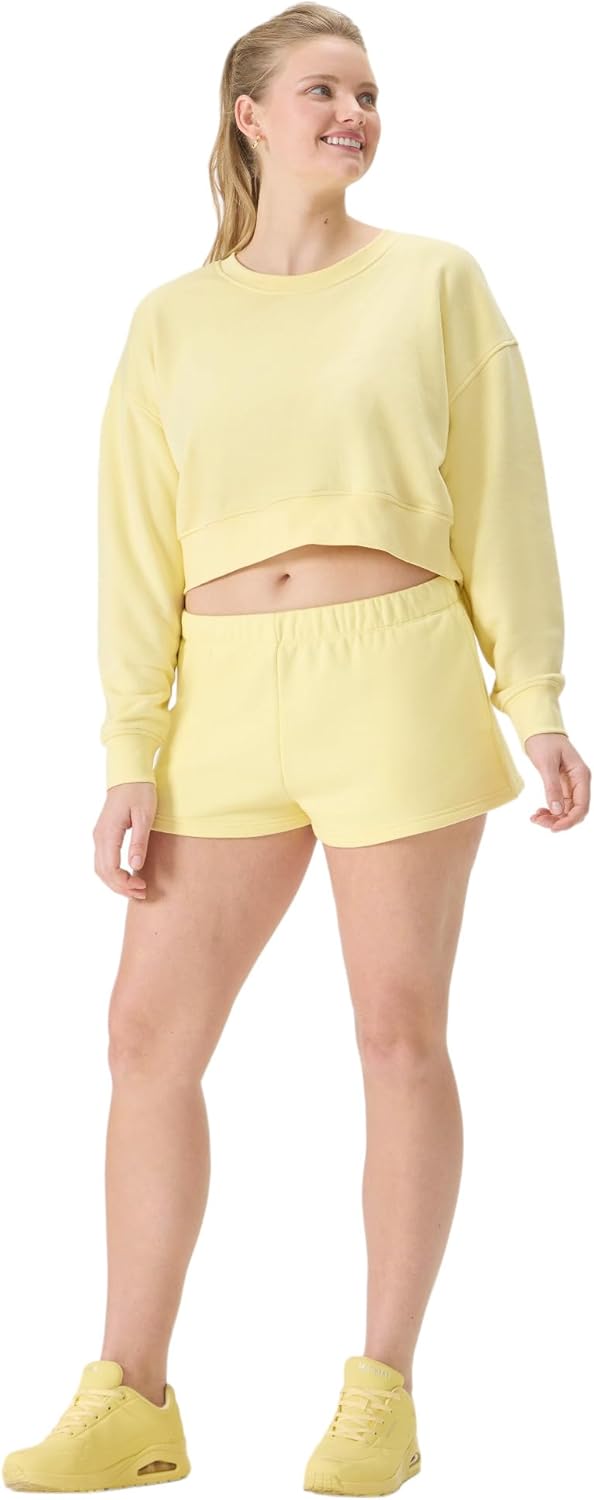 Florence by Mills Womens Cozy Crush Sweat Short - Image 4