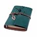 Beyong Leather Writing Journal, Refillable Travelers Notebook, Men & Women Leather Journals to Write in, Art Sketchbook, Travel Dairy, Best Gifts for Teens Girls and Boys (7 Inch, Dark Blue)
