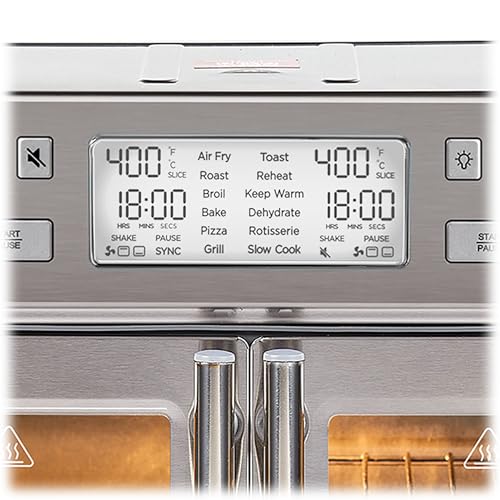 PowerXL Duplex SmartSynx Dual Zone 25-Quart Toaster Oven TO68D5-0SPTV の商品画像 5