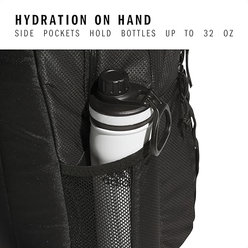 adidas Excel Backpack for Men & Women – Durable Large Athletic Laptop Bag, 7.0/Black, OSFA4