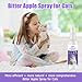 QHZ Bitter Apple Spray for Cats, Natural Bitter No Chew Training Spray for Cats & Dogs, Indoor & Outdoor Pet Deterrent to Stop Scratching, Chewing & Biting on Couch, Curtains, Plants, 150ml