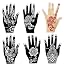 6Pcs - Black