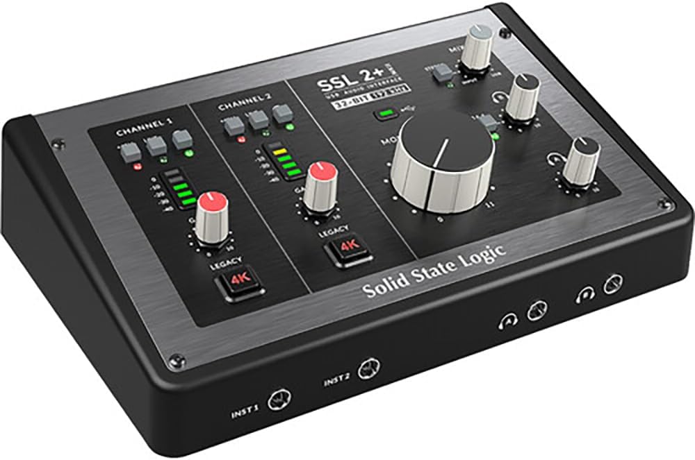 SSL 2+ MKII USB 2x4 Audio Interface
