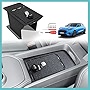 AOSKonology for Mach-E Center Console Safe LockBox Storage Interior Organizer with 3 Digit Combo Lock Privacy Protection Compatible with Mustang Mach E Interior Accessories 2021 2022 2023