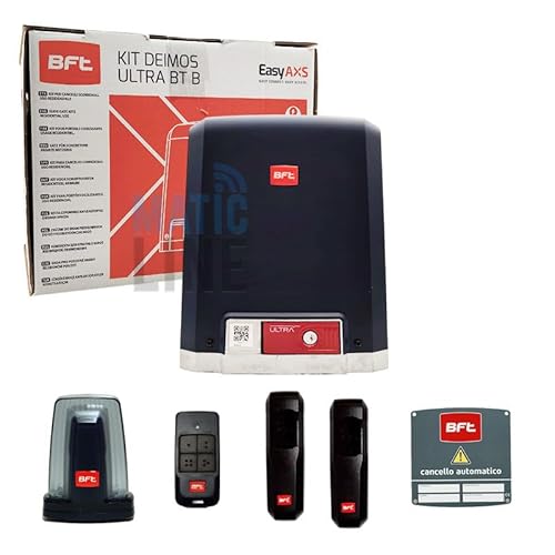 BFT KIT DEIMOS ULTRA BT B600 24V 600KG CANCELLO SCORREVOLE