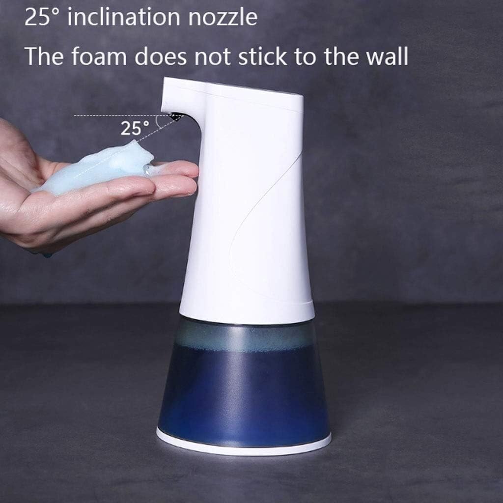 Dispensador de jabón con Espuma ABS, dispensador de jabón líquido, dispensador de jabón Inteligente Totalmente automático, dispensador de jabón con Sensor, dispensador de loción